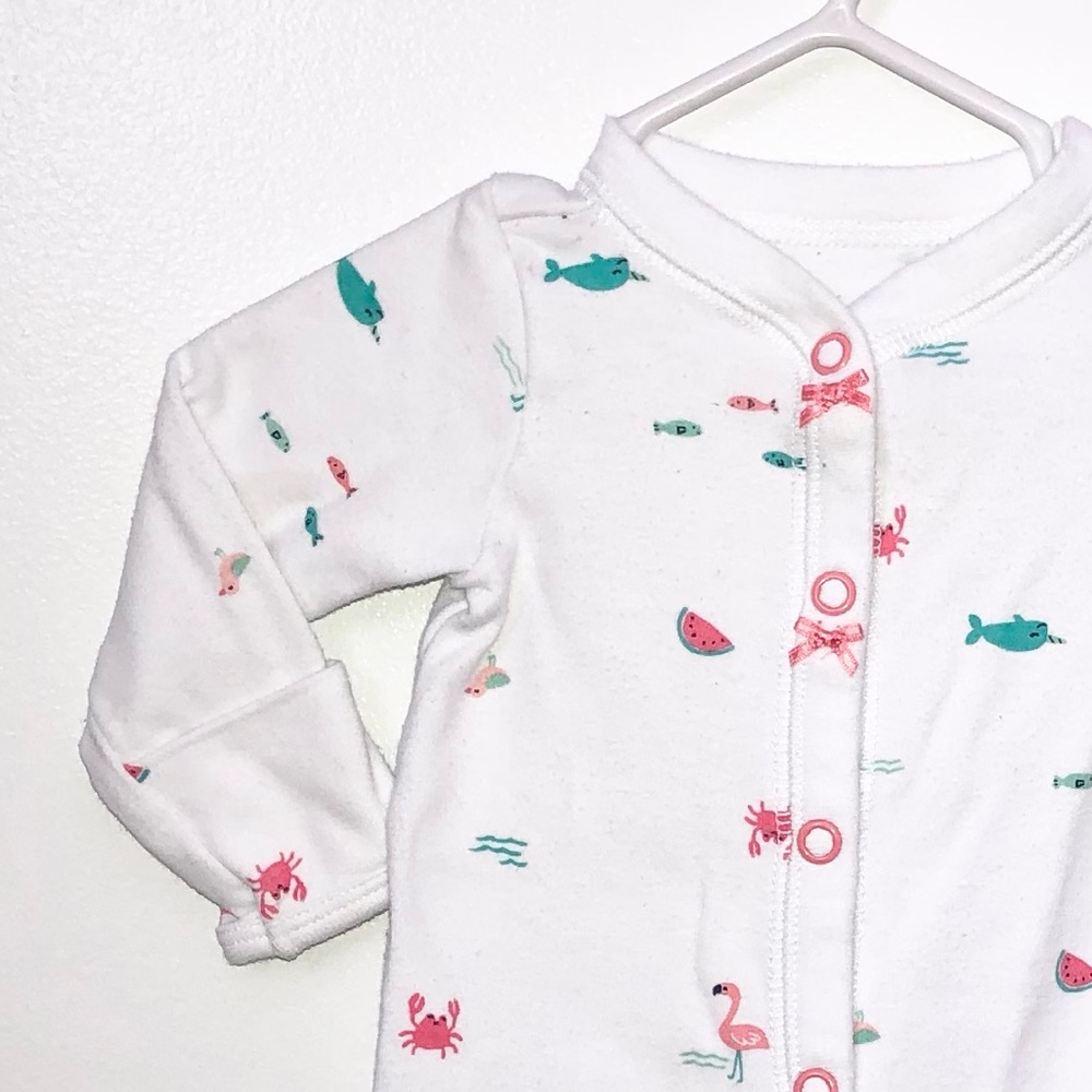Footed onesie